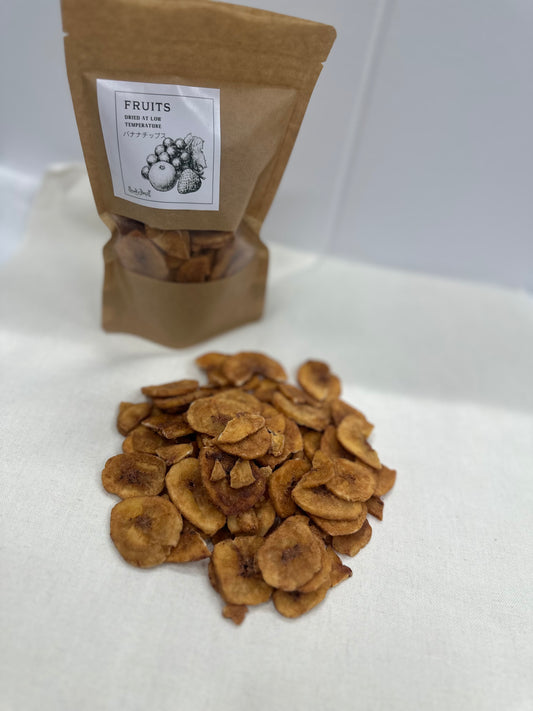 お得用オーガニックバナナチップス