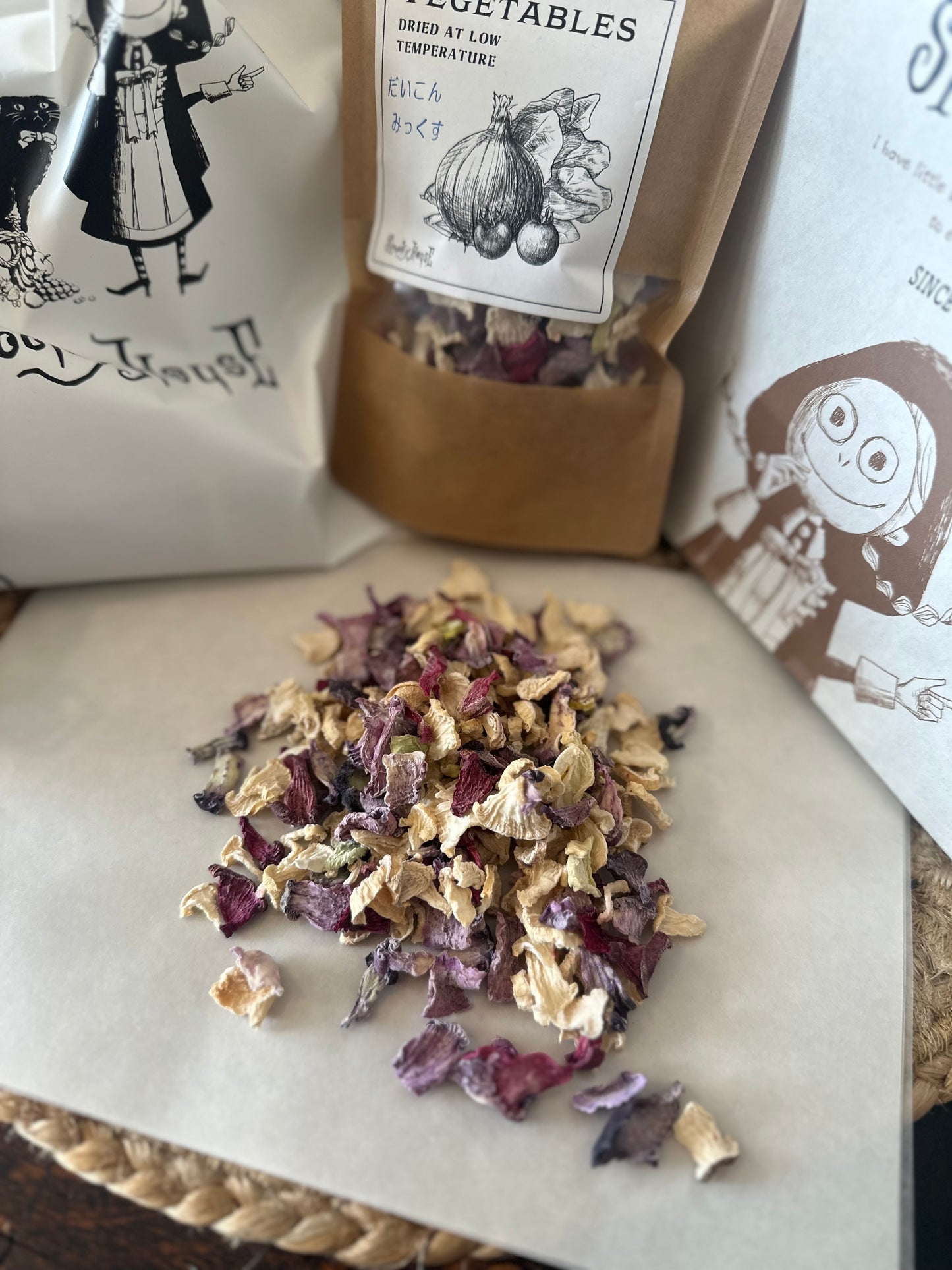 オーガニックカラフル大根ミックス